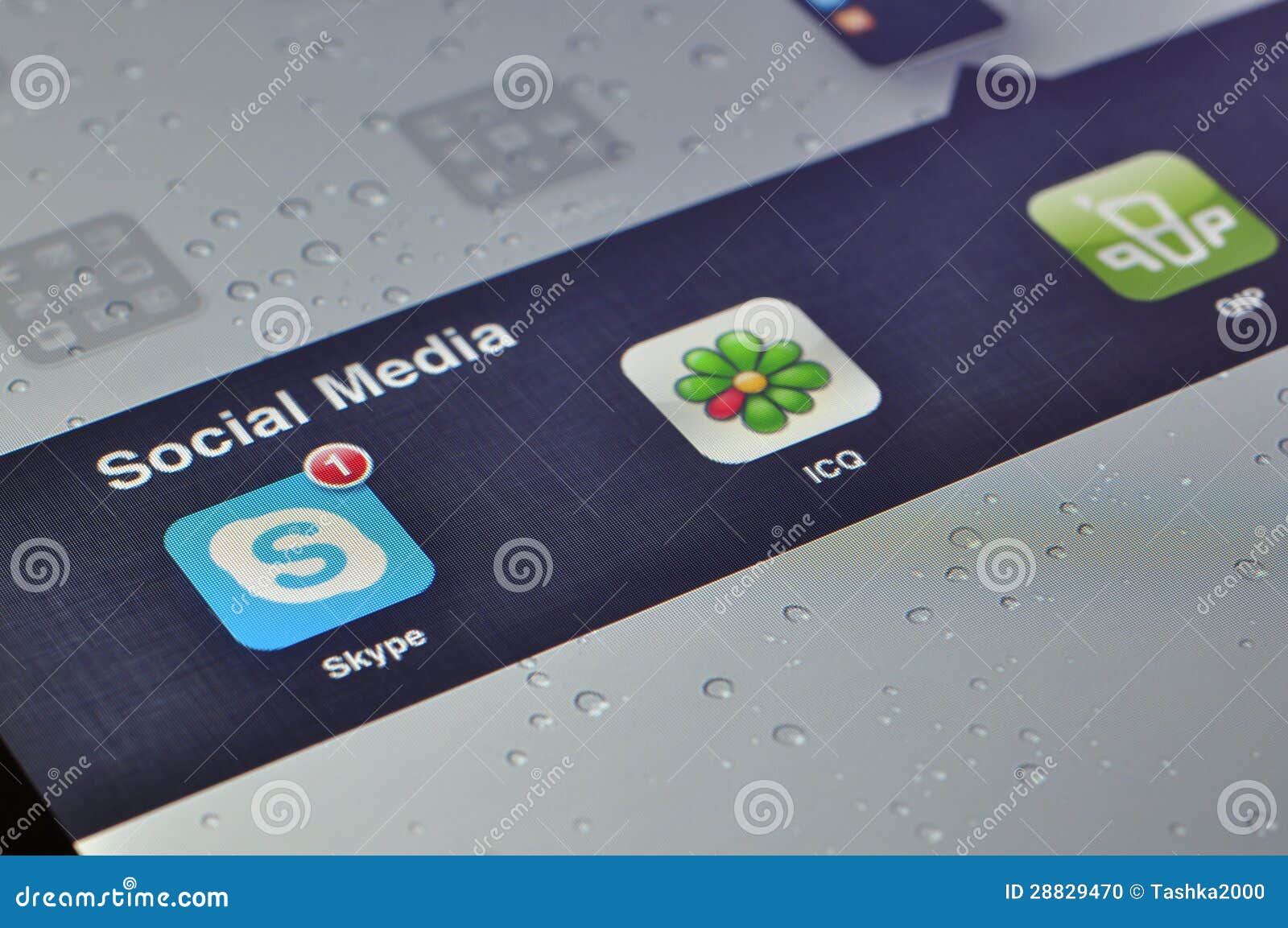 Social Media Applications on Ipad Editorial Image Image of networking