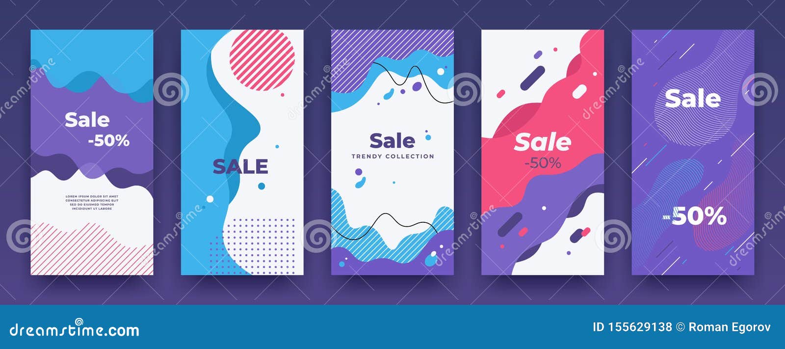 social media banner. story sale swipe up template, sale price vertical poster pack, mobile app promo.  landing