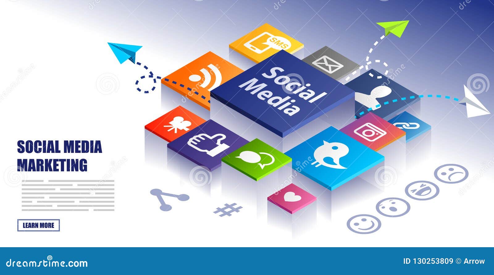 Details 100 social media marketing background