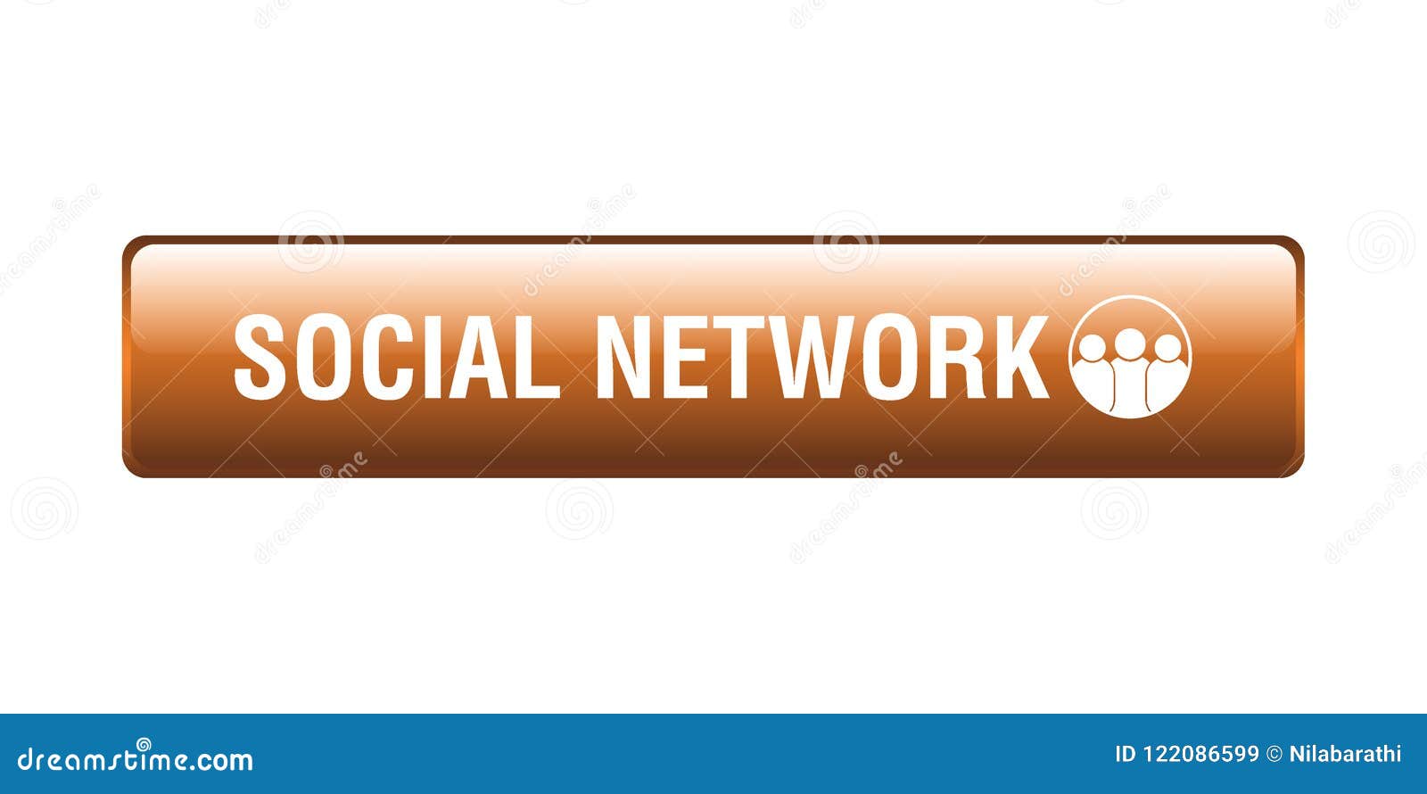 social media network web button