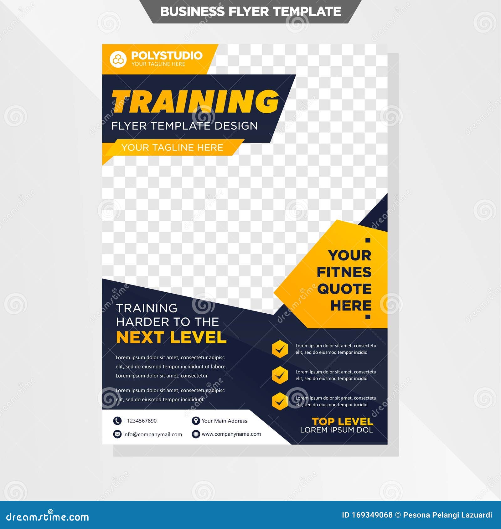 Social Media Post Sale Business Abstract Vector Template. Brochure For Social Media Brochure Template