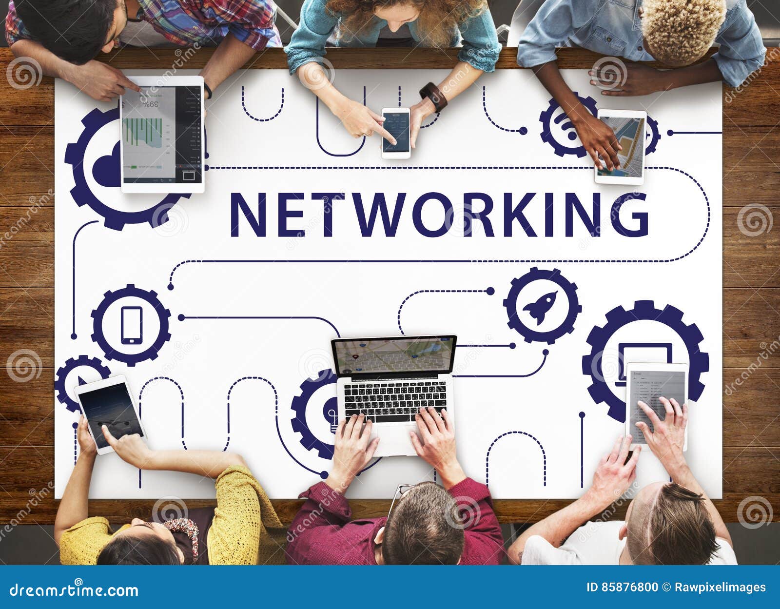 Social Media Sharing Online Exchange Concept Stock Photo Image of