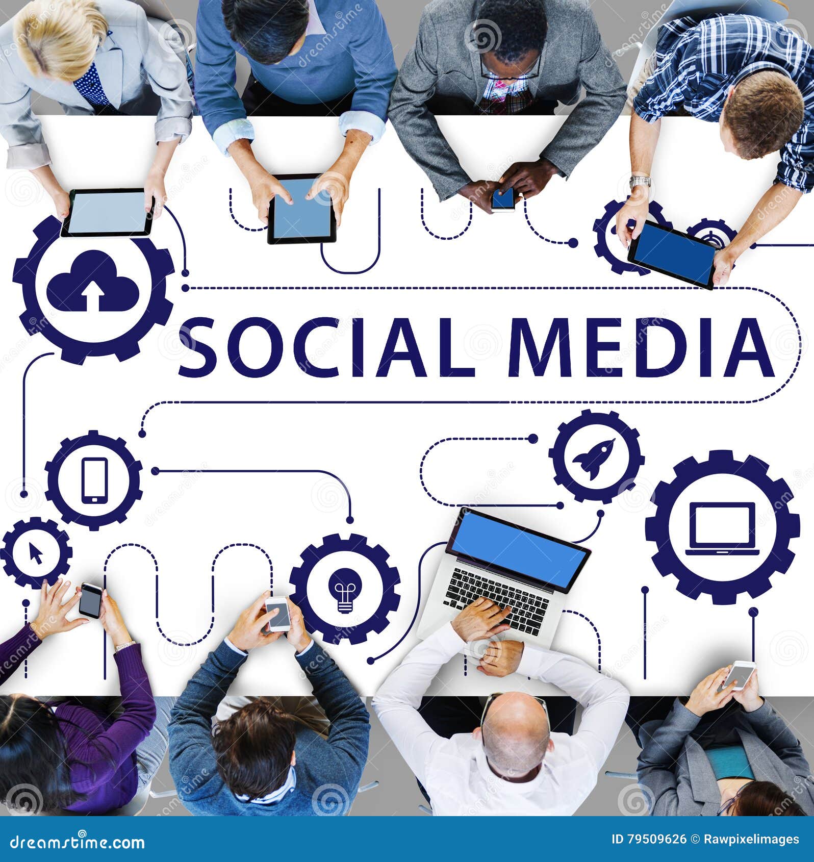 Social Media Sharing Online Exchange Concept Stock Photo Image of