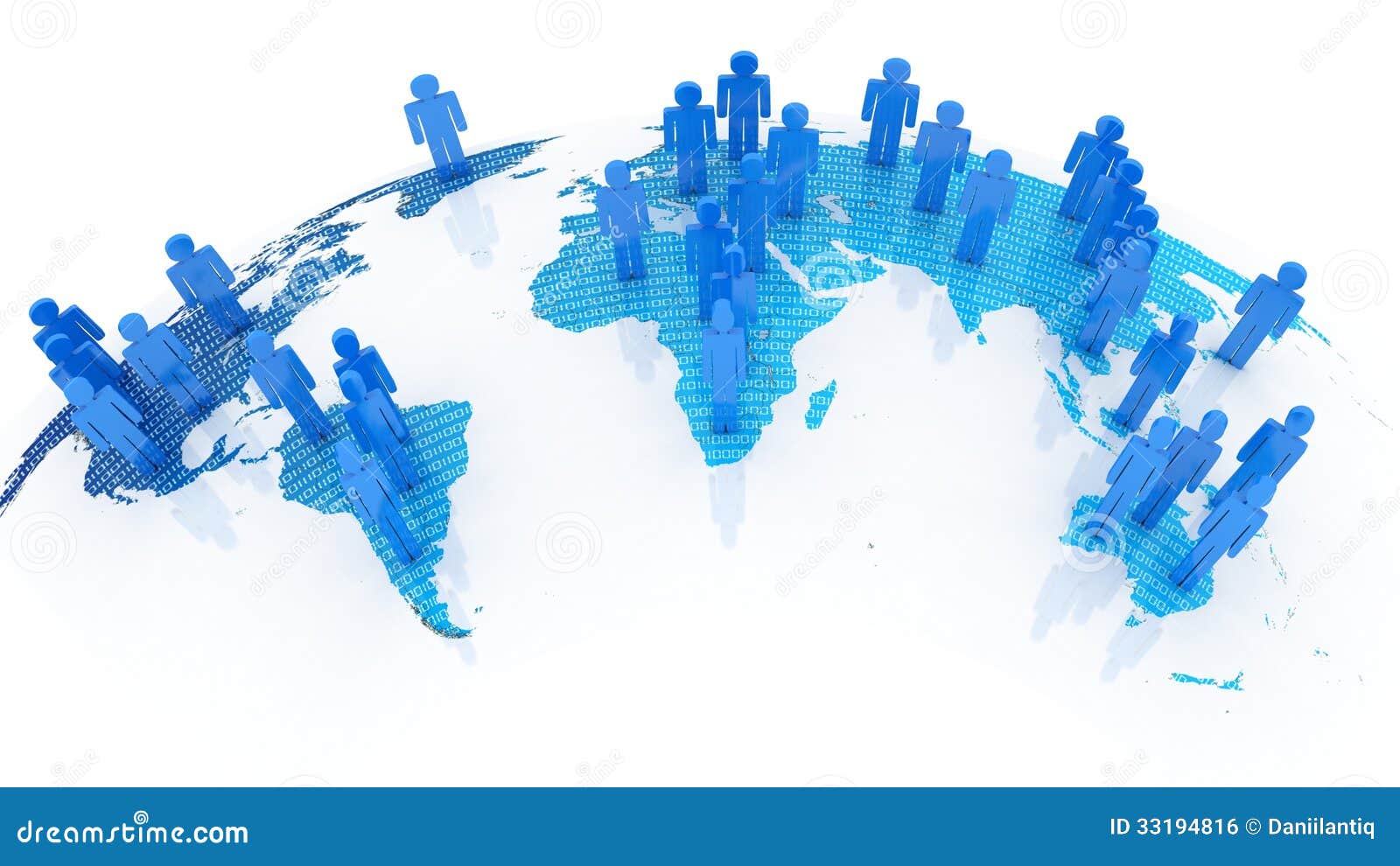 Social Network Concept On World Globe Royalty Free Stock ...
