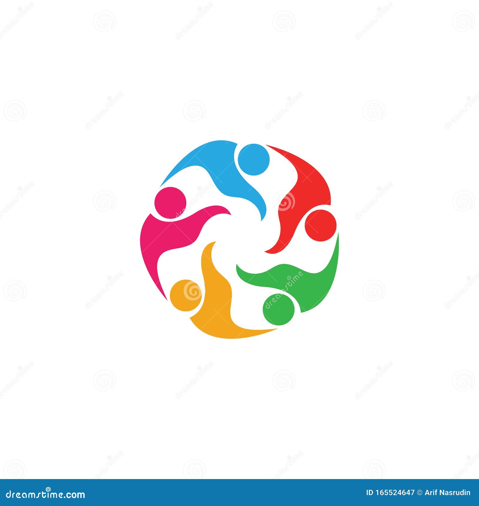 Social Network Team Partners Family Friends Logo Design Vector Stock ...