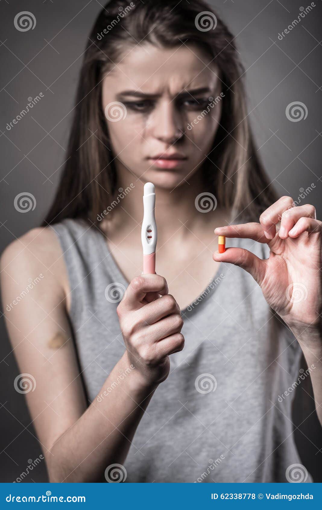 Social Problems Woman Stock Photo Image 62338778