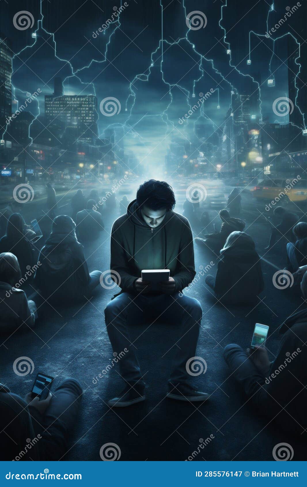 A Society Connected By Technology But More Lonely Than Ever, Connected