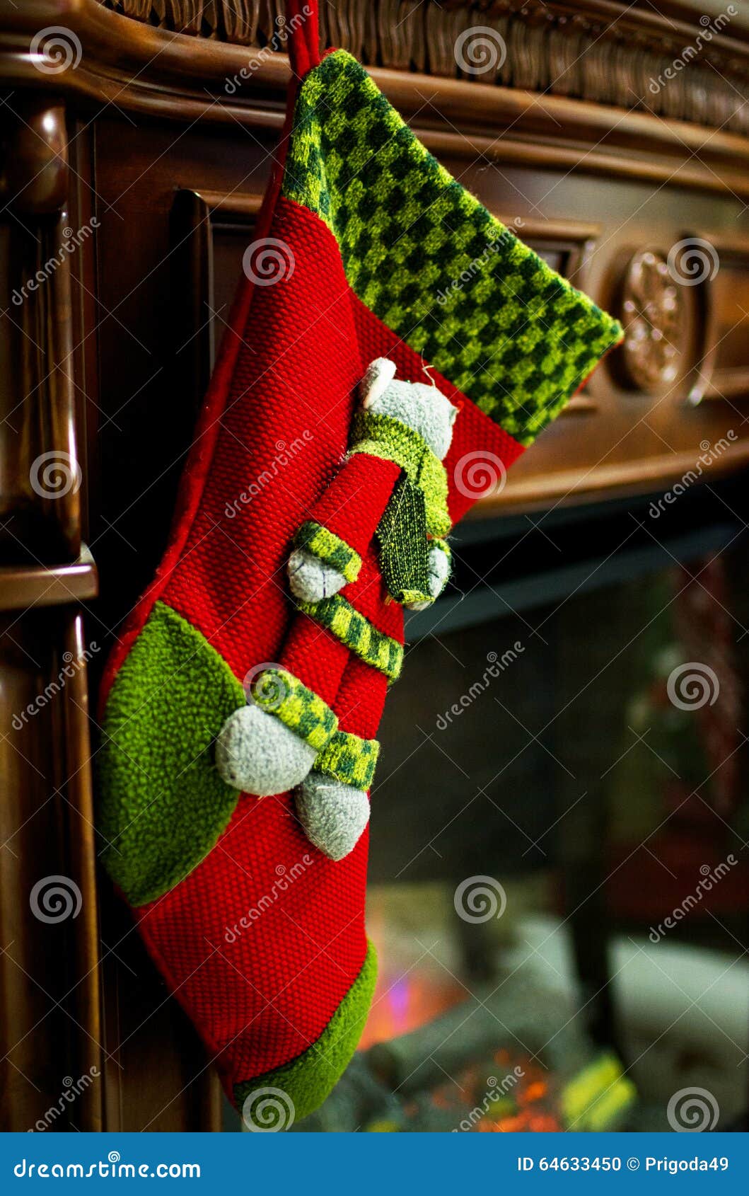 Sock stock photo. Image of present, donative, holliday - 64633450