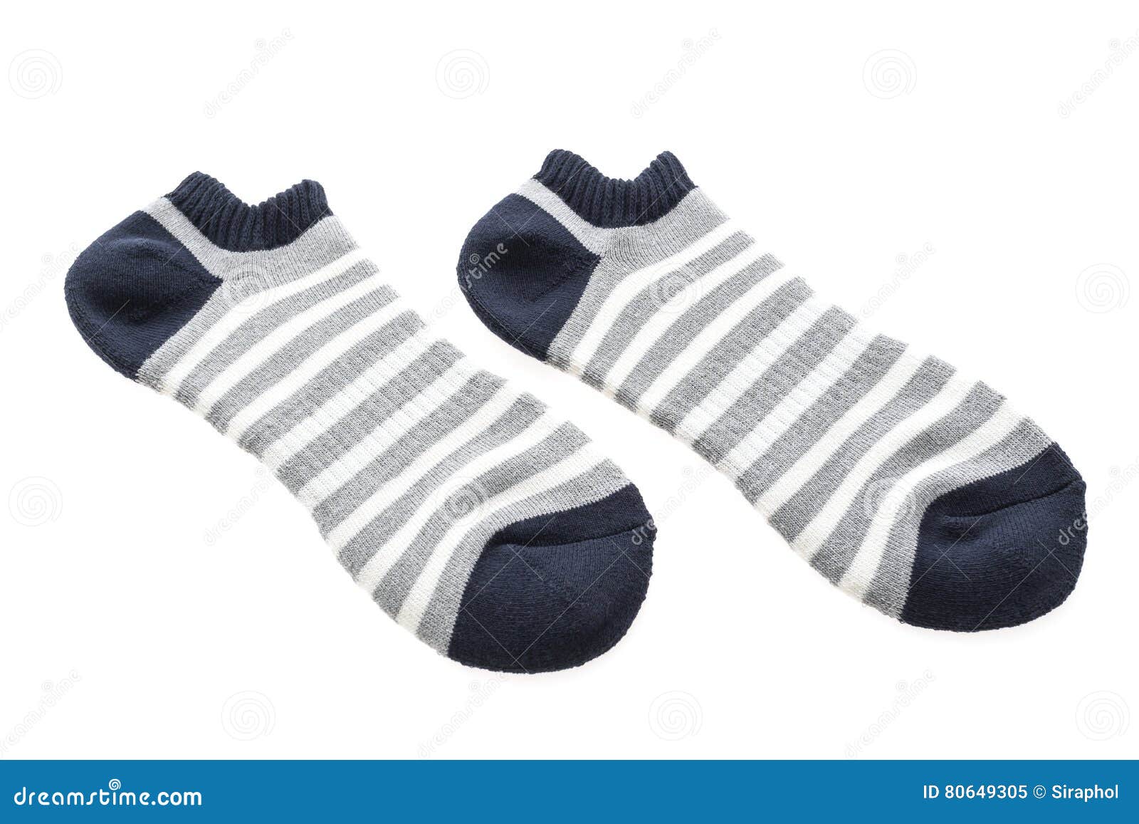 Sock isolated stock image. Image of color, pattern, wool - 80649305