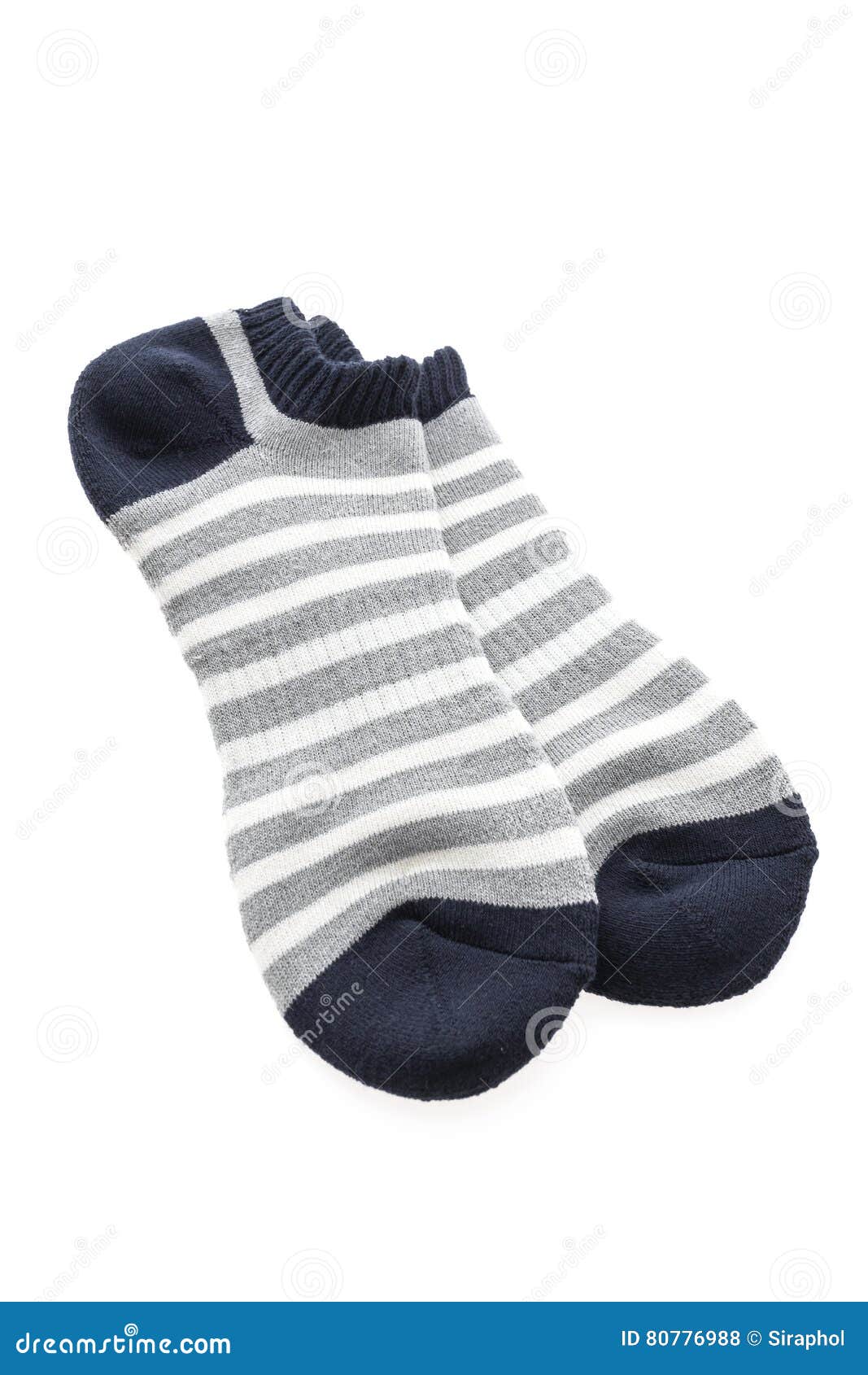 Sock isolated stock photo. Image of classic, foot, clothing - 80776988