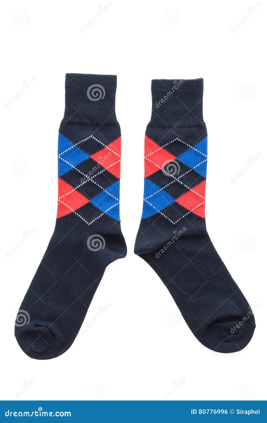 Sock isolated stock photo. Image of happy, textile, white - 80776996