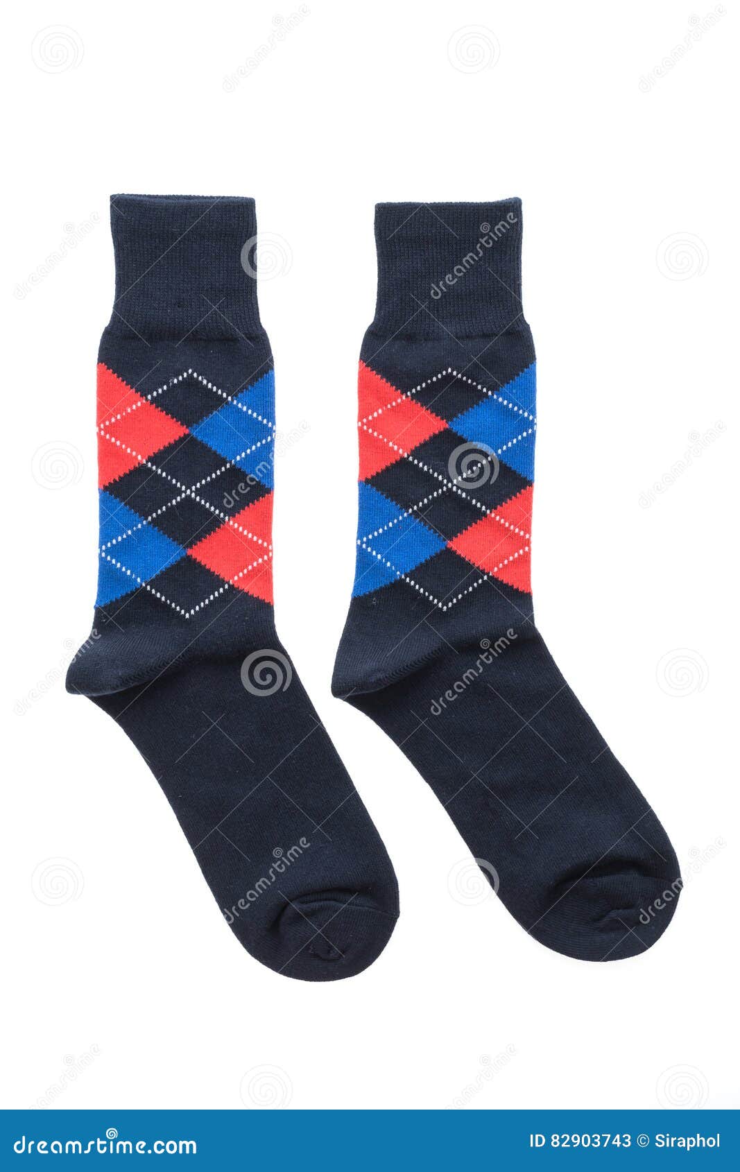 Sock isolated stock image. Image of pattern, elegant - 82903743