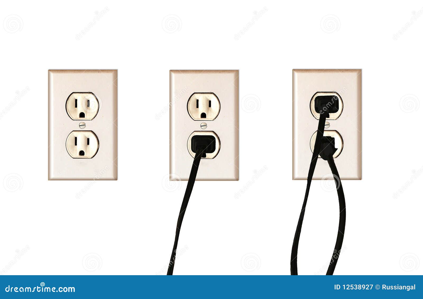 socket plugged and unplugged