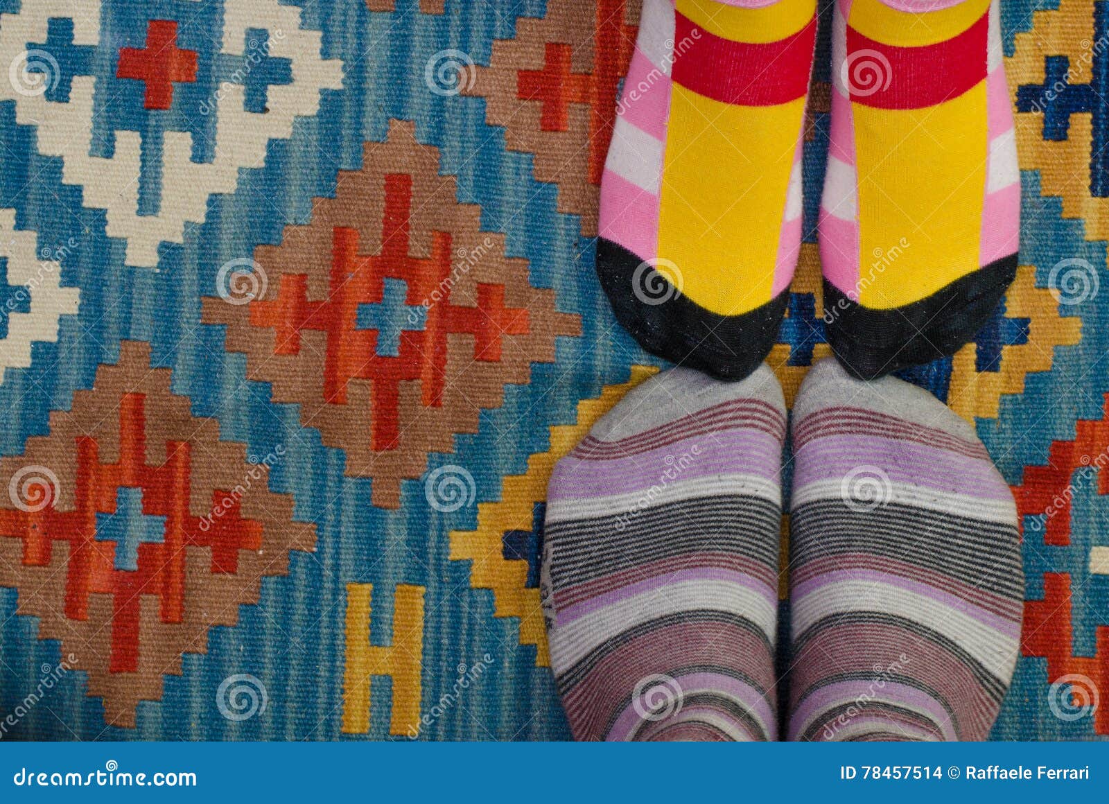 Socks And CArpet Stock Photo Image Of Girl Festive 784575