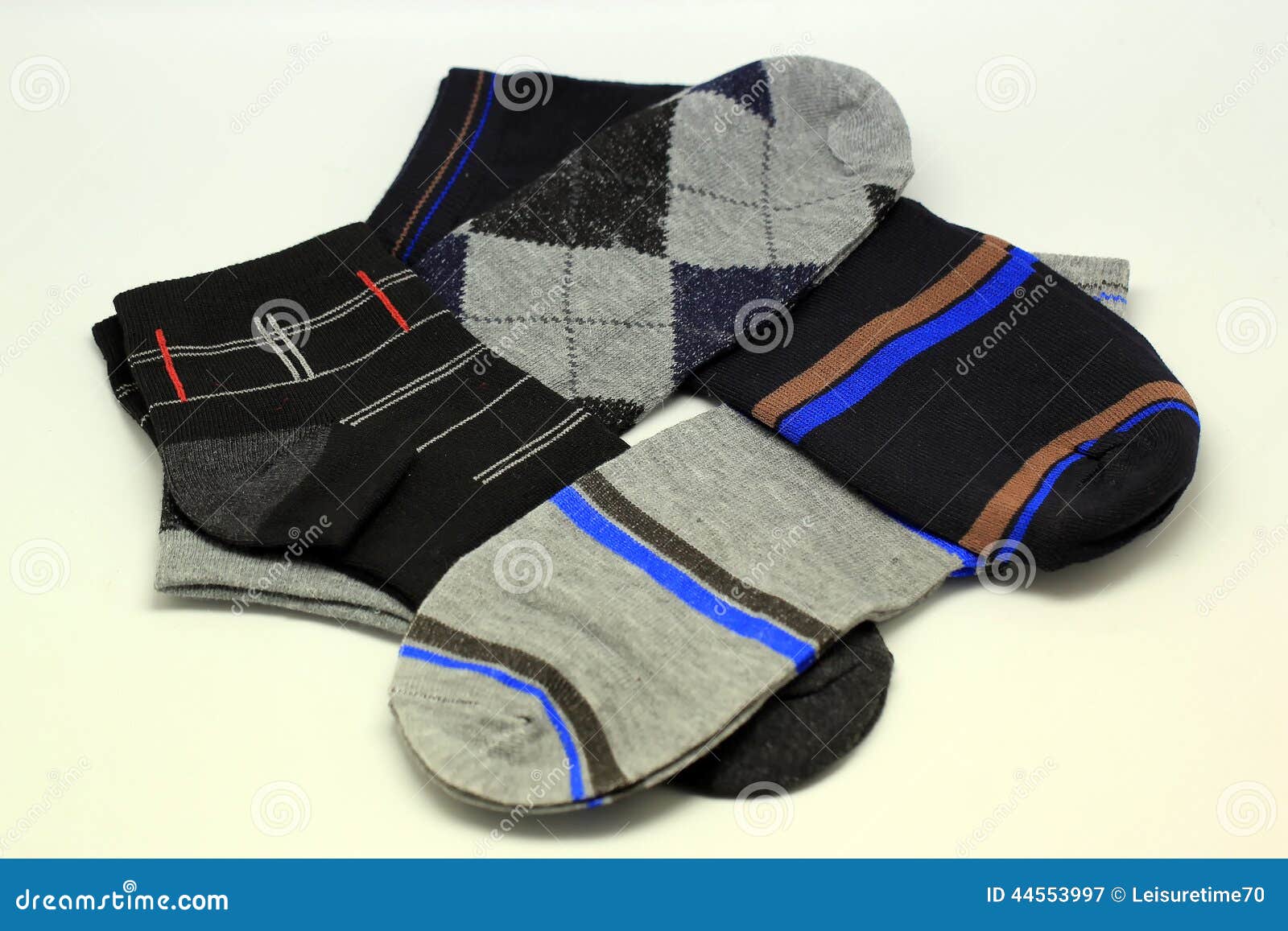 Socks stock image. Image of cloth, pair, casual, striped - 44553997