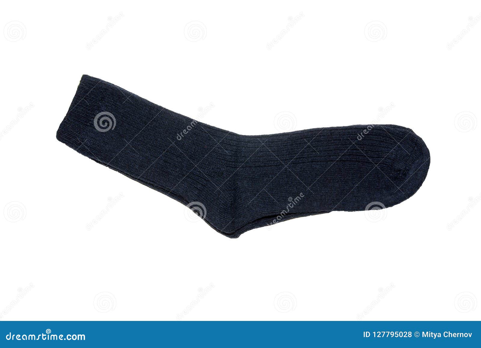 Socks on white background. stock photo. Image of green - 127795028