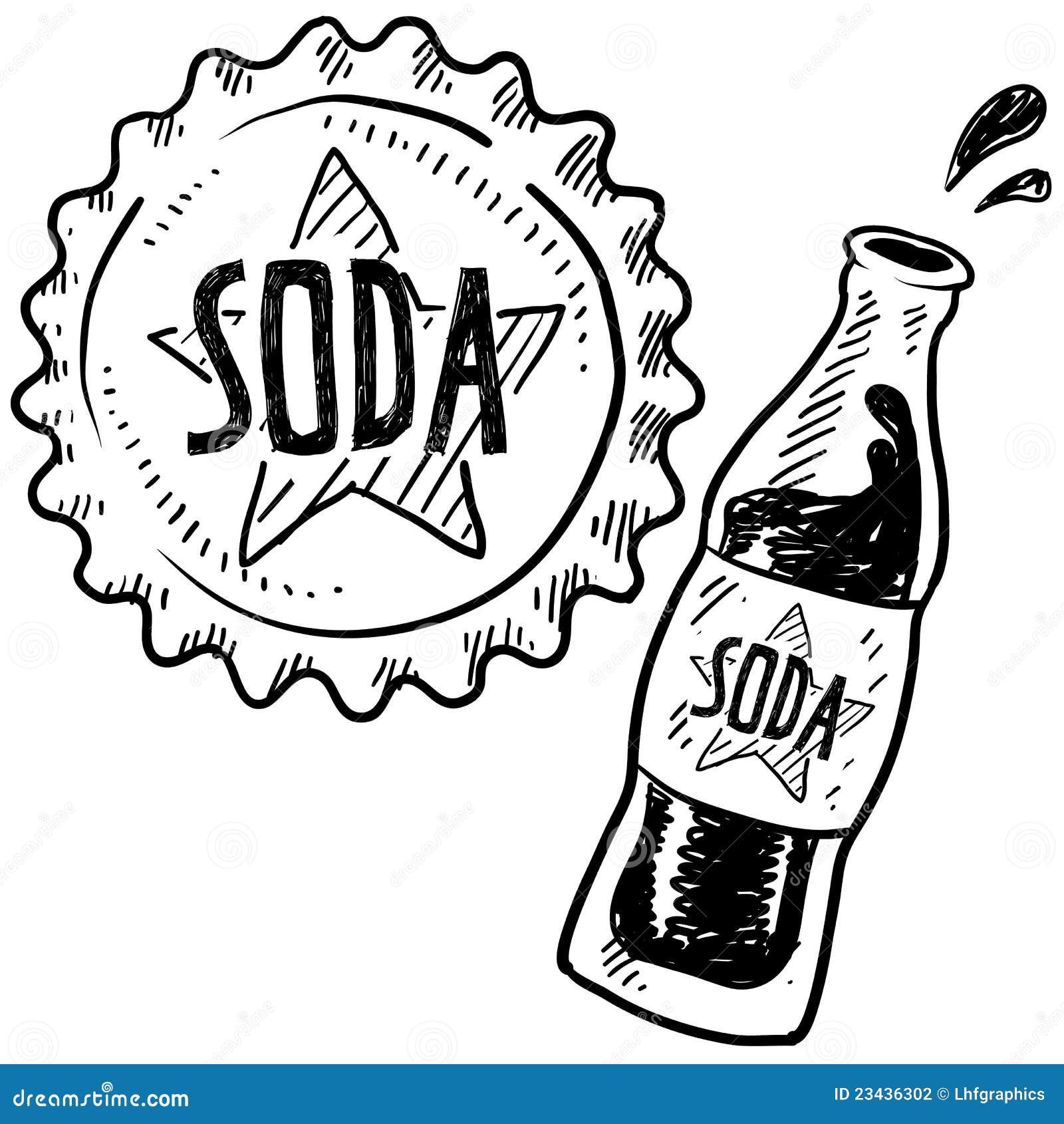 Soda Bottle Sketch Vector Illustration CartoonDealer 23436302 soda-bottle-sketch-vector-illustration-cartoondealer-23436302