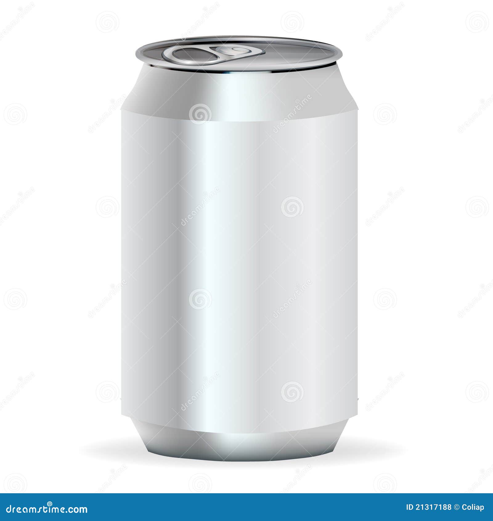 Soda can front isolated stock vector. Illustration of simulation - 21317188