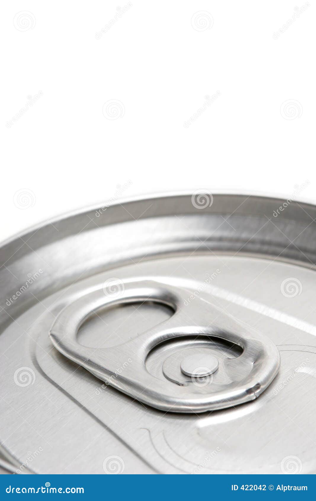 Soda Can Lid Macro. Stayontab Opening Mechanism On An Aluminum