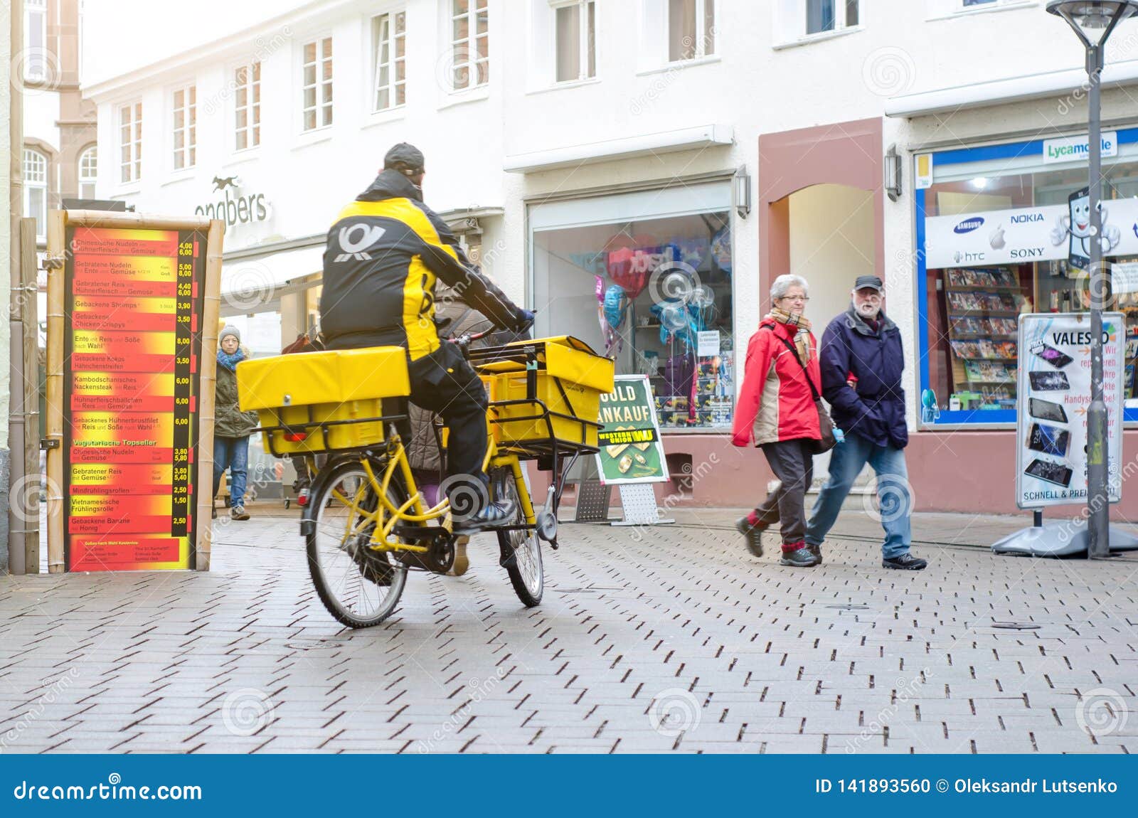 briefträger fahrrad