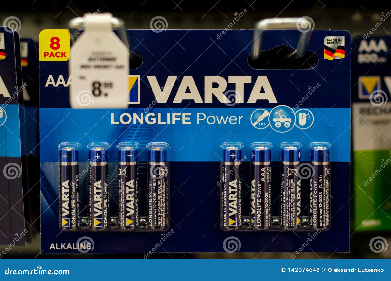 Soest, Germany - December 29, 2018: Varta Battery Pack for Sale Editorial  Stock Photo - Image of editorial, alkaline: 142374648