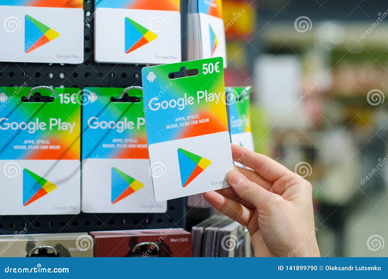 Different Gift Cards of Many Brands Such As , Netflix, Xbox, Google  Play, Best Buy, Spotify Editorial Photo - Image of play, discount: 178512156