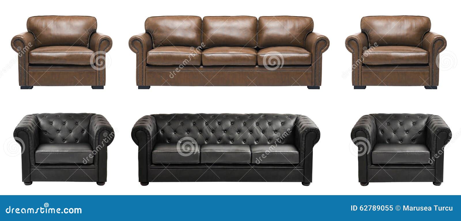 Sofá De Couro Elegante E Luxuoso Com Poltronas Imagem de Stock - Imagem de  dimensional, fornalha: 62789055, image size:1600x769