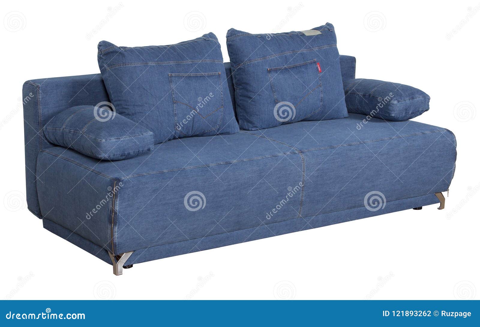 Sofa textile jeans fabric stock photo. Image of floor 121893262