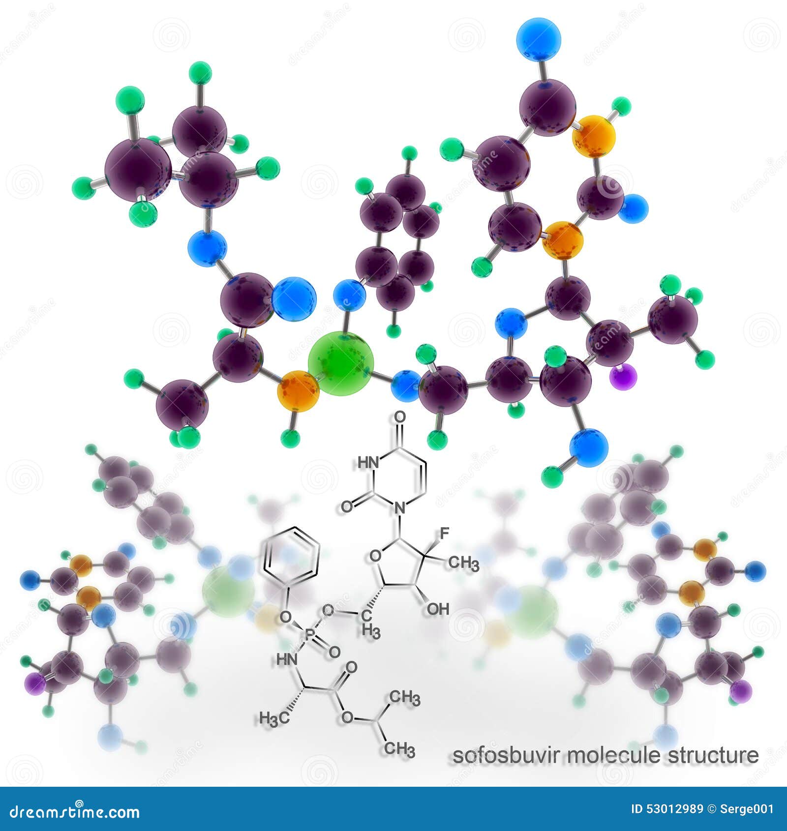 sofosbuvir molecule structure