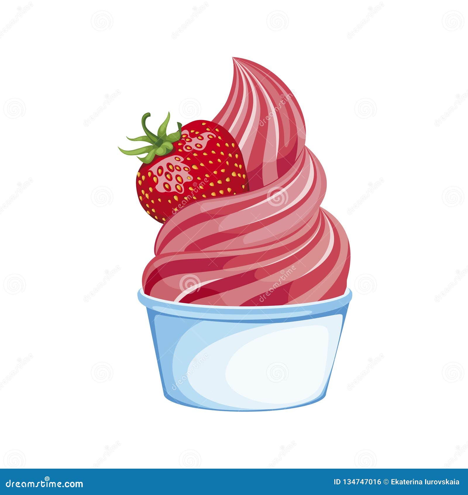 Ice Cream In Cup Clipart