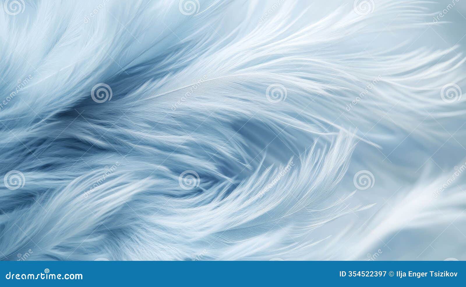 soft blue feathers, close-up texture. calming and delicate background, high-quality stock image