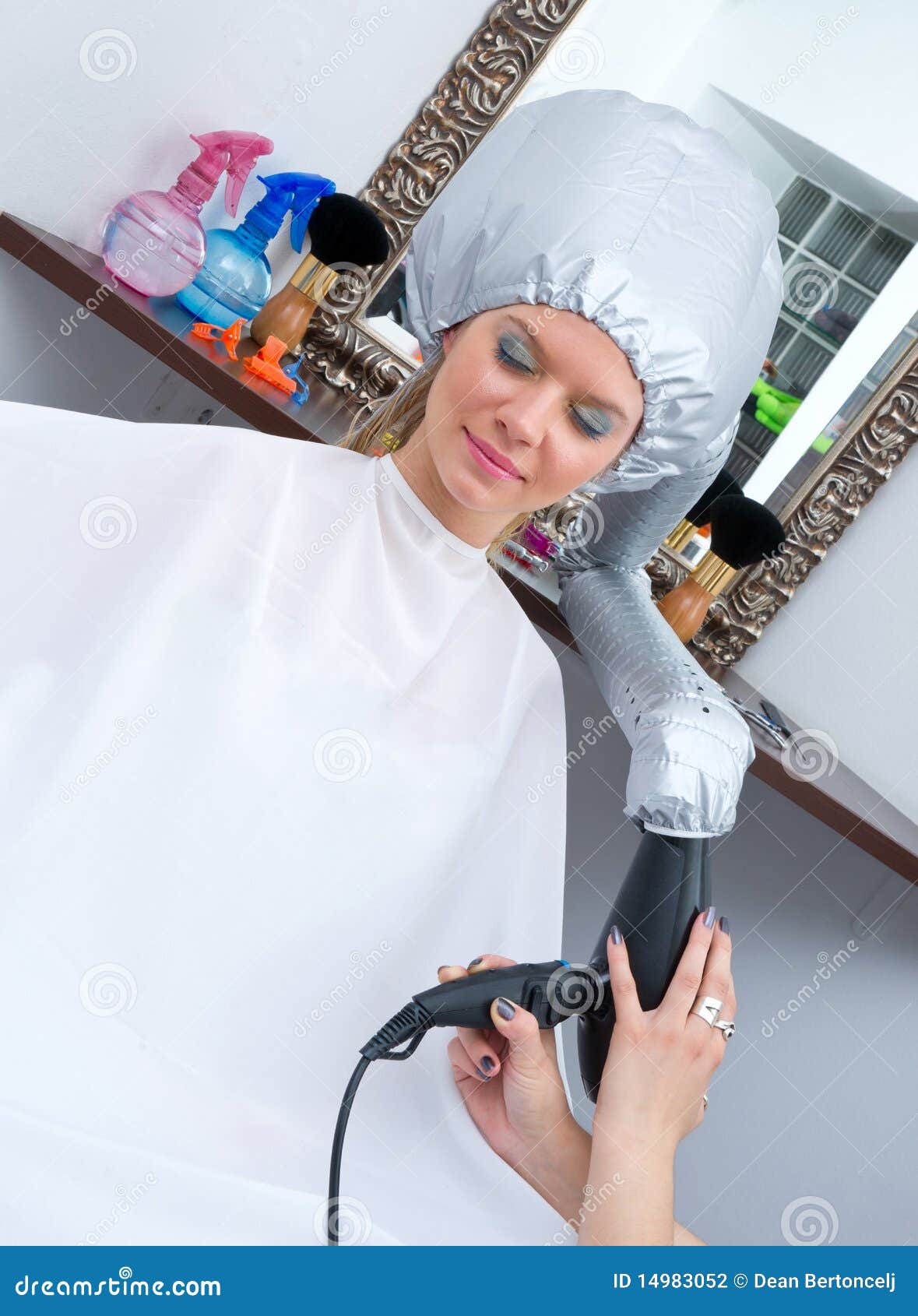 Soft bonnet hair dryer stock photo. Image of hairstyle - 14983052 Soft bonnet hair dryer stock photo. Image of hairstyle - 14983052