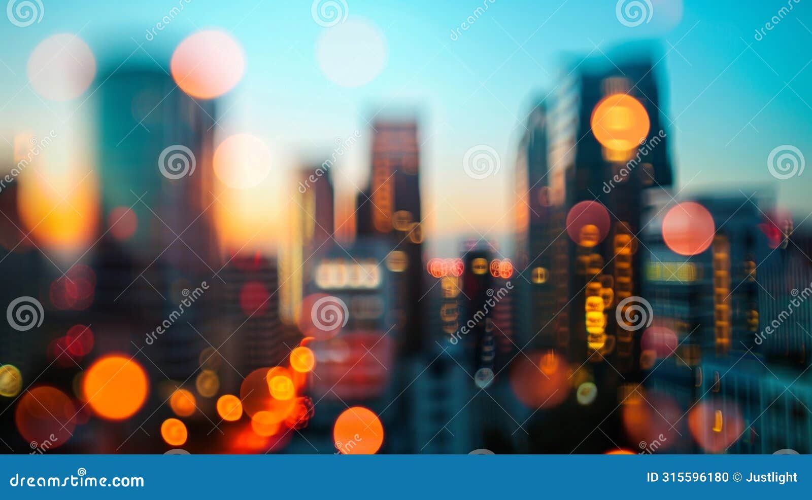 soft city silhouettes a dreamlike photograph of blurred undefined skysers at dusk izing the potential for growth