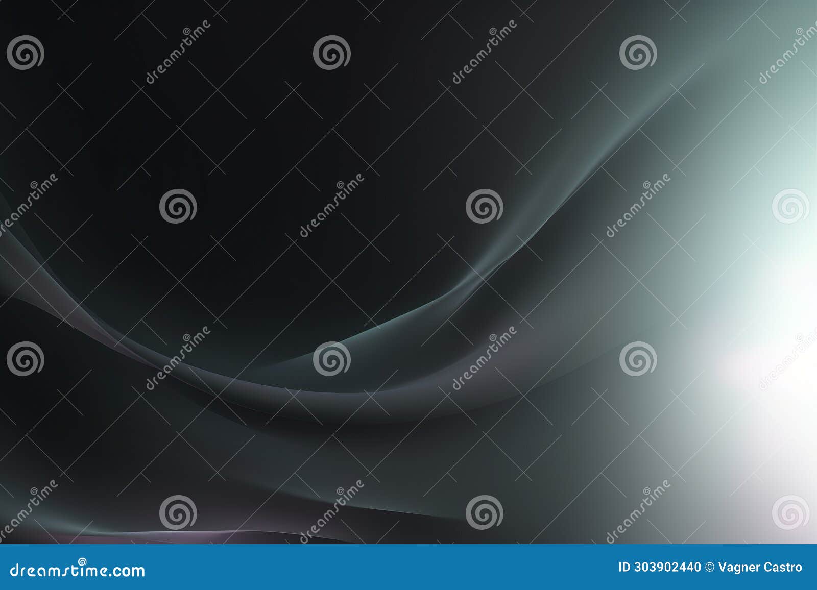 Soft Light Effect for Overlay with Copy Space. Stock Illustration
