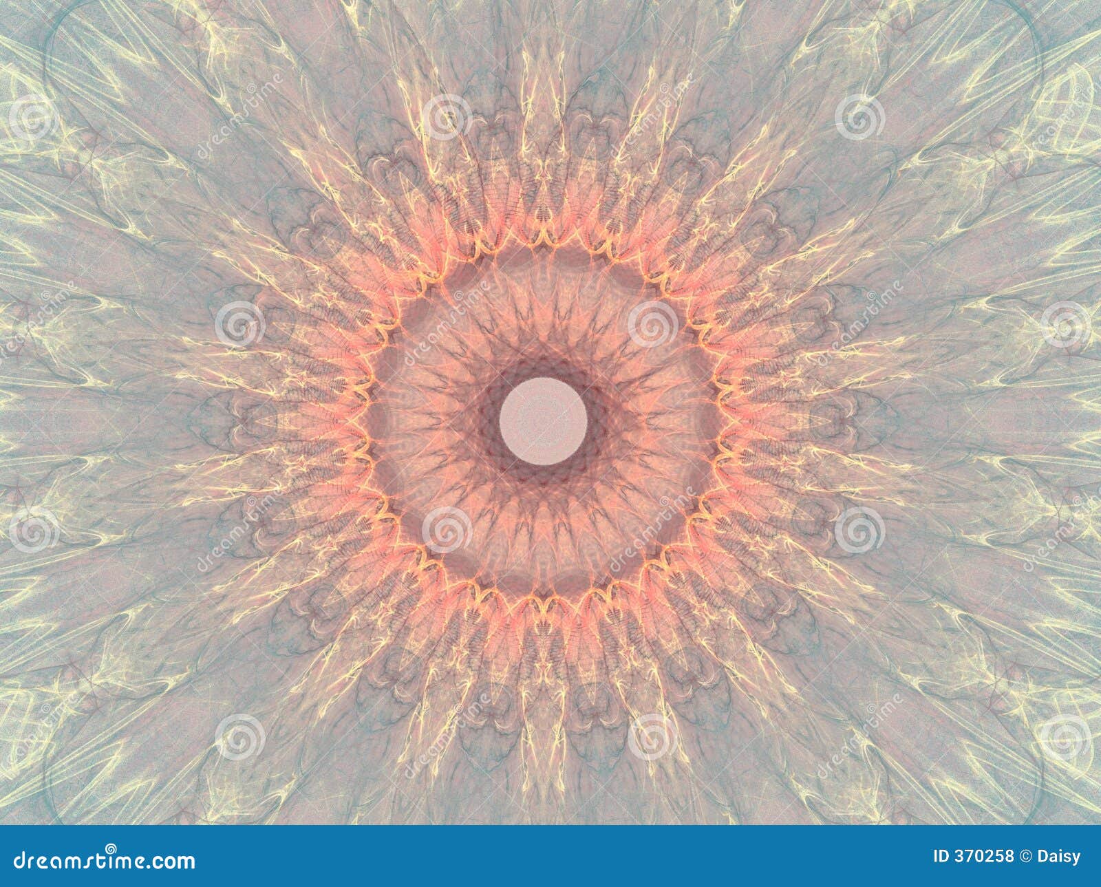 Soft pastel mandala stock illustration. Illustration of background 370258