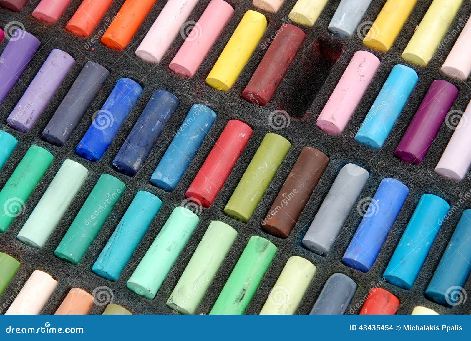 Soft Pastels stock photo. Image of colour, chalk, pastel 43435454