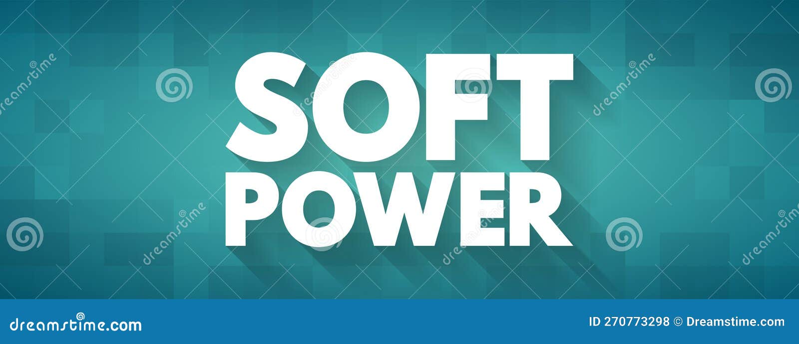 soft power - ability to attract co-opt rather than coerce, text quote concept background