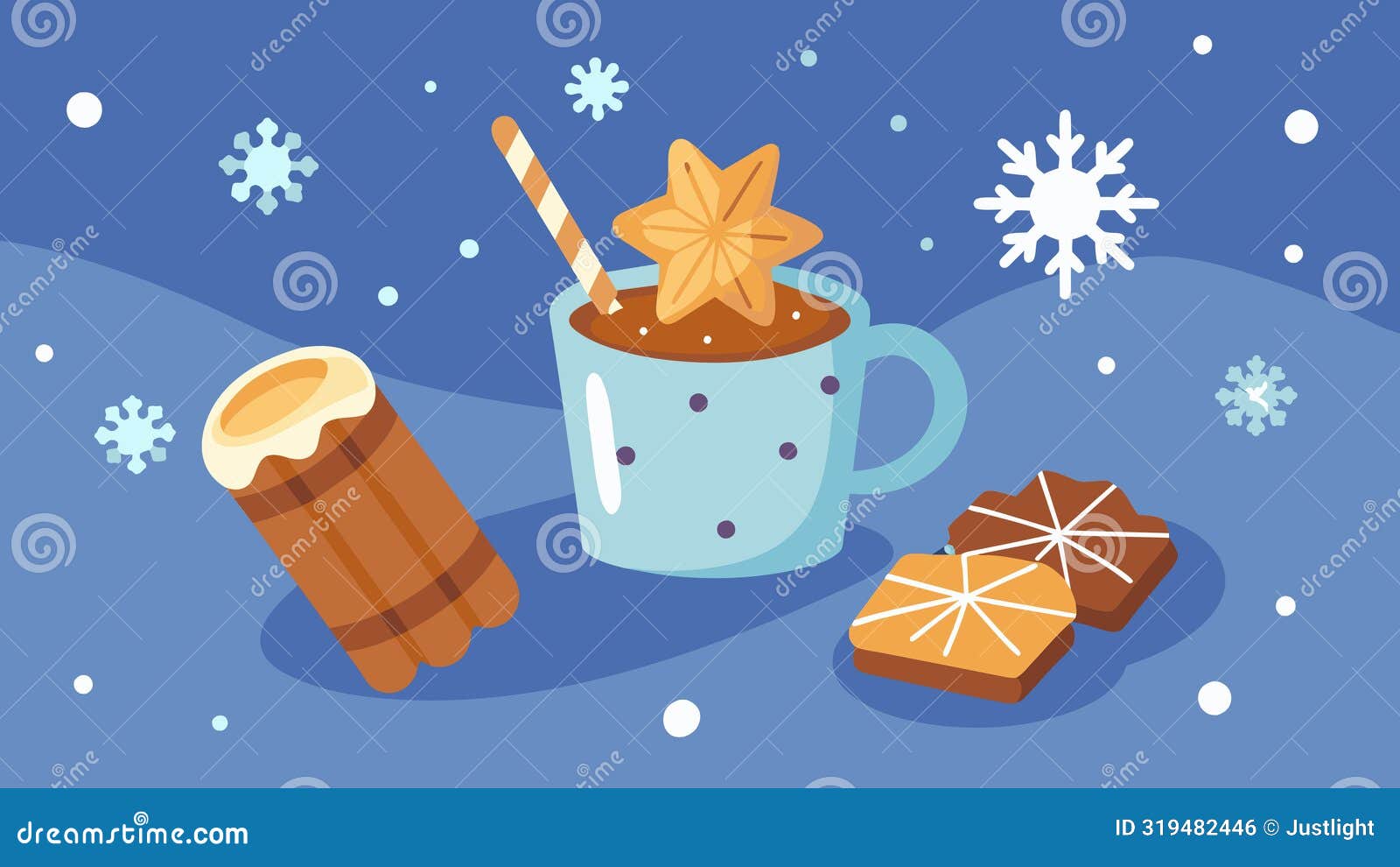 soft snowy flakes fell outside as i sipped on my hot chocolate and sad each bite of the cinnamonsugar coated churros