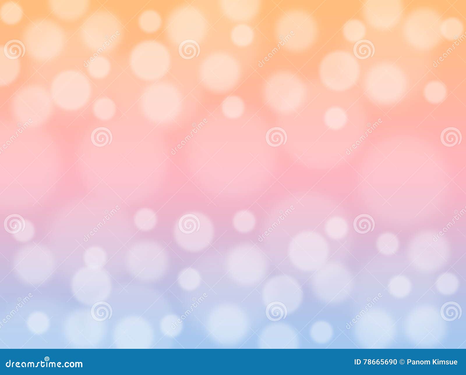 Soft Sweet Blurred Pastel Color Background With Bokeh 