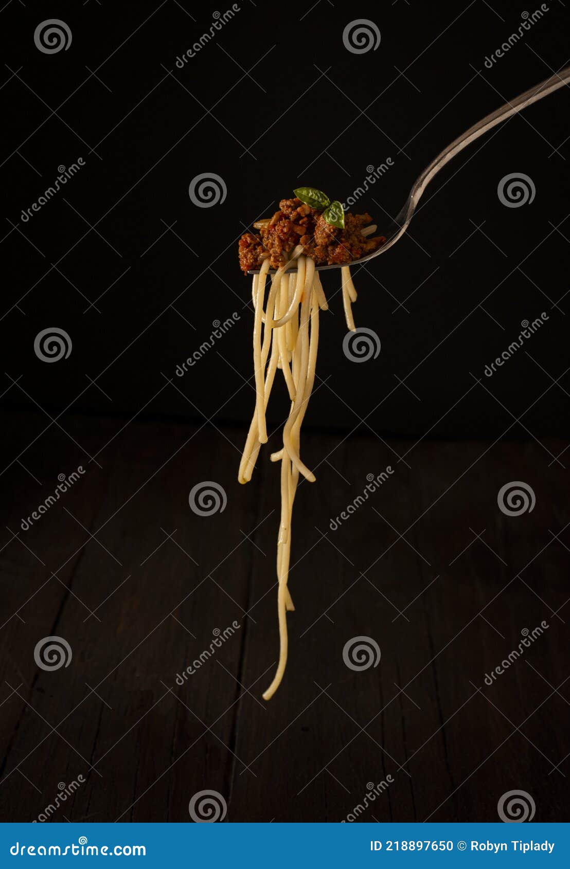 beef bolognaise in a bite