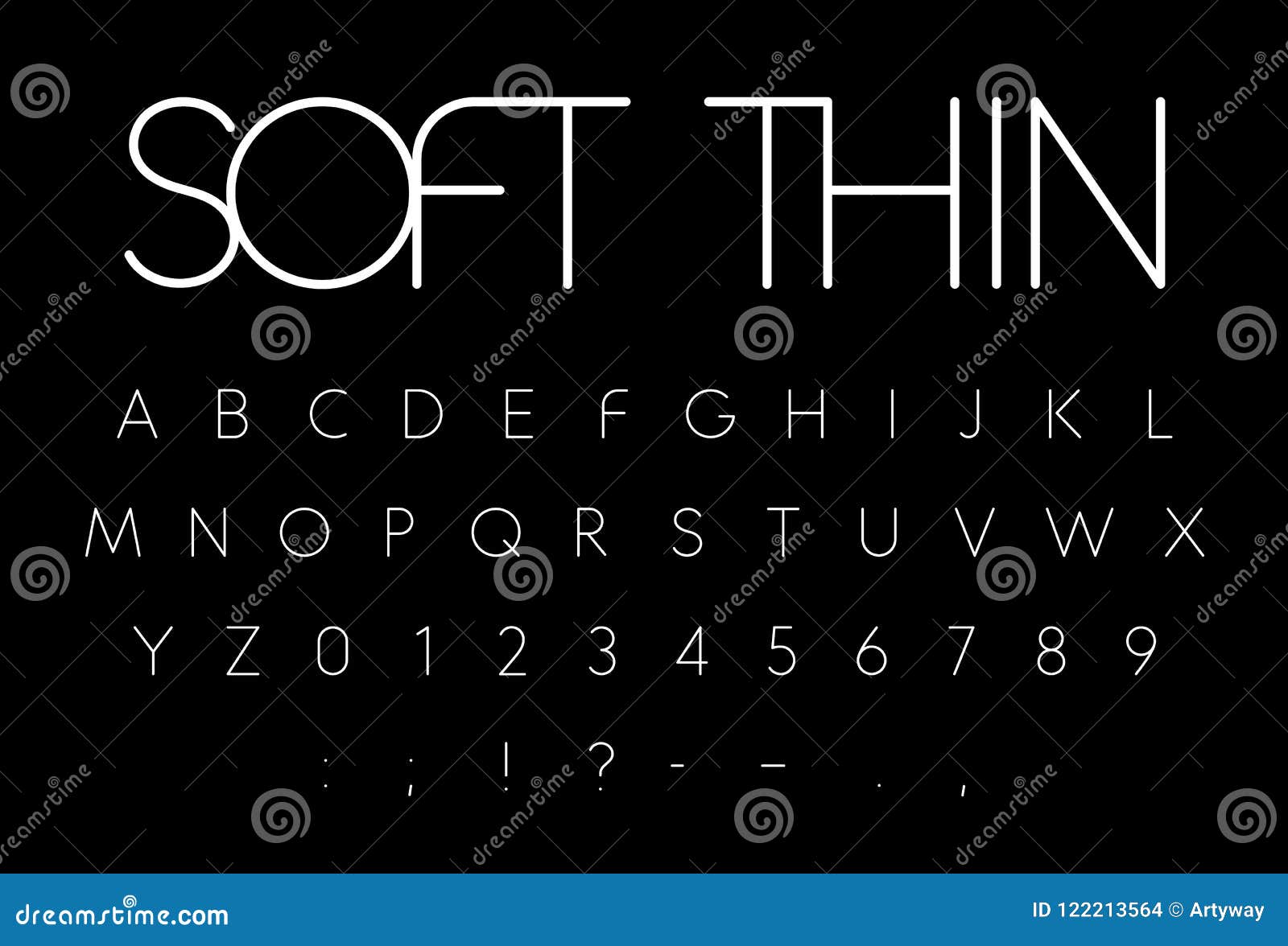 Duo Font, Refined Classic Serif Letters, High Simple Sans Serifs ...