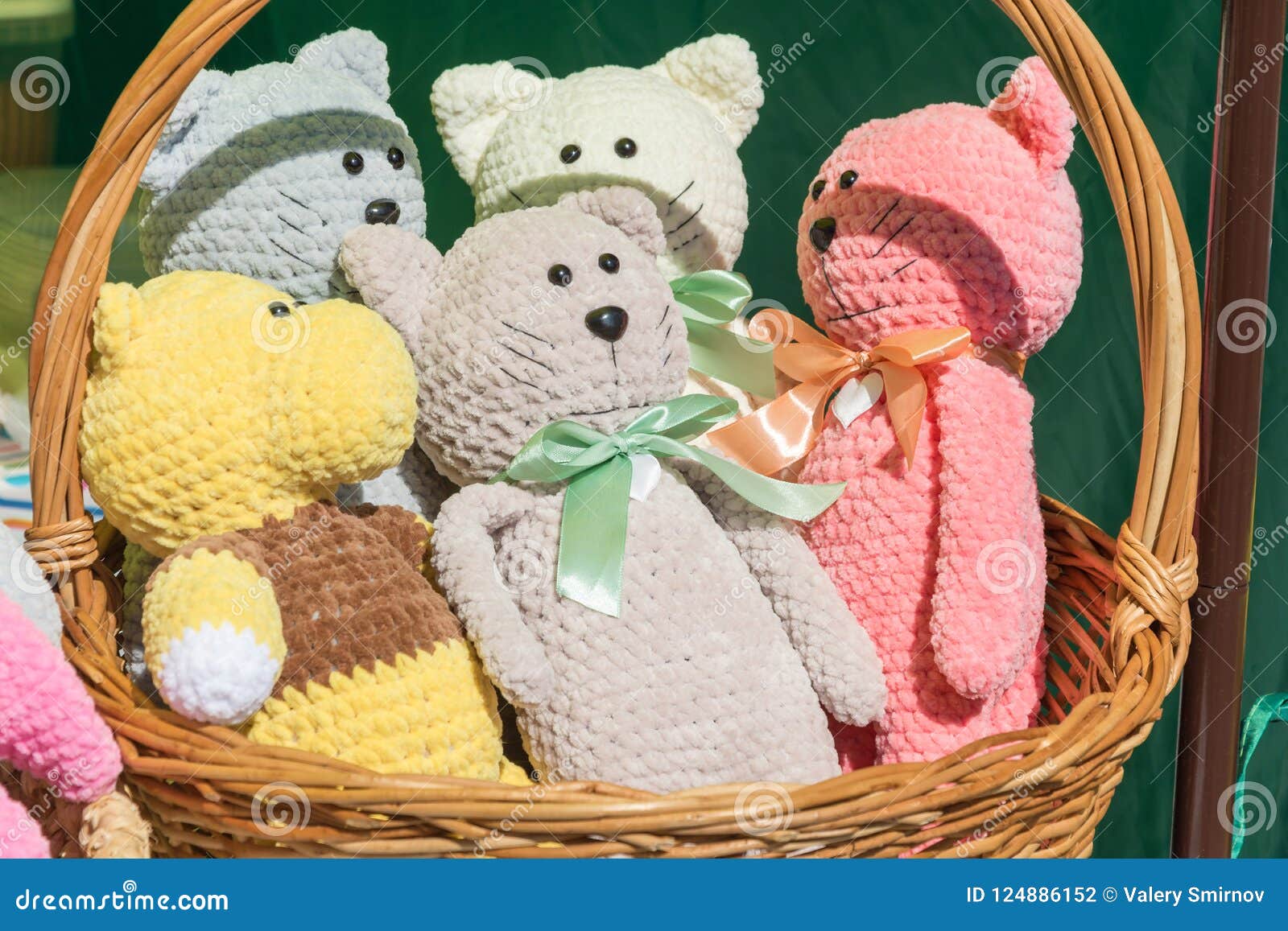 soft toy basket