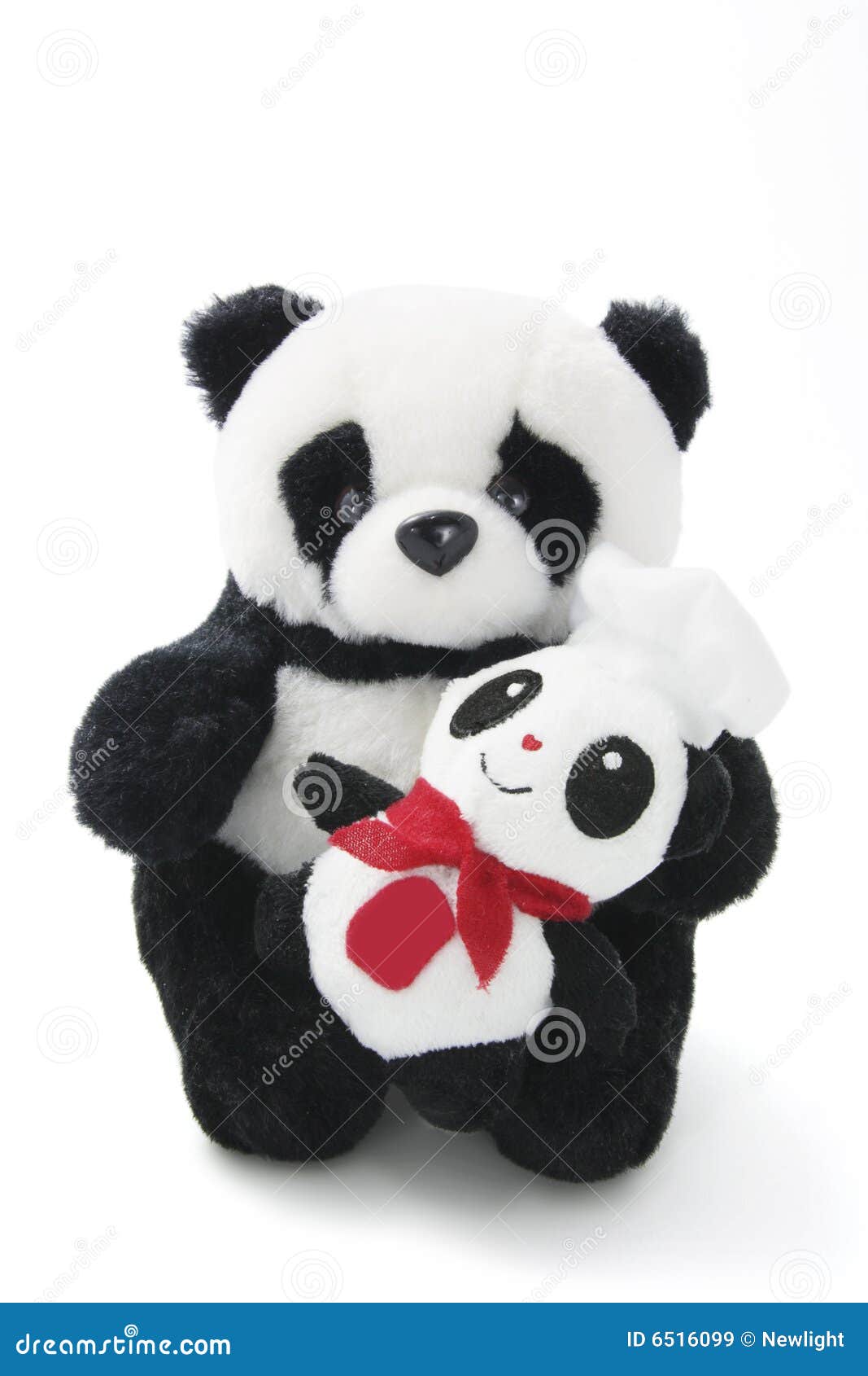 Soft Toy Panda with Baby stock image. Image of white, panda 6516099