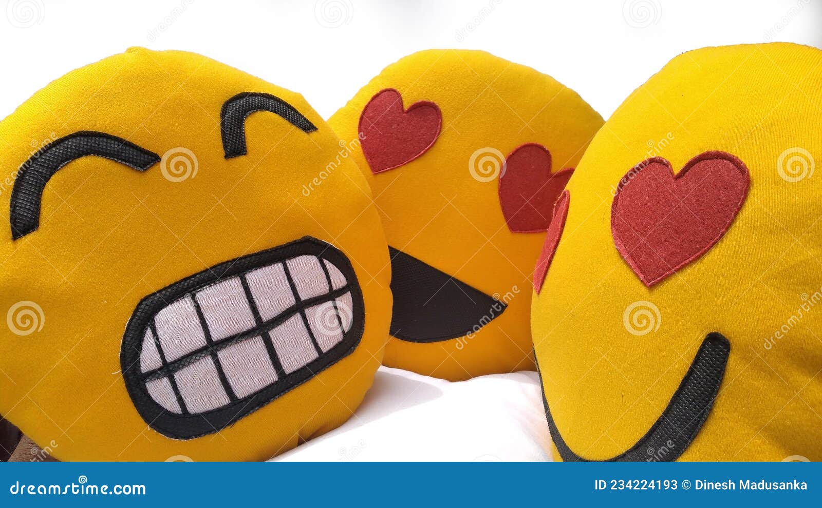 Emoji Face With Serious Face Plush Stuffed Pillow