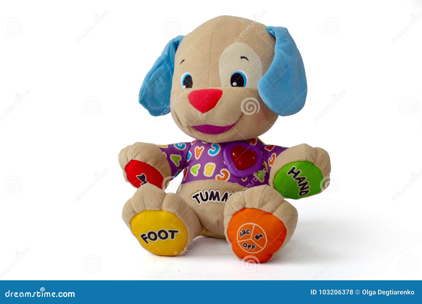 Puppy toy stock photo. Image of animal, stuffed, toys 103206378