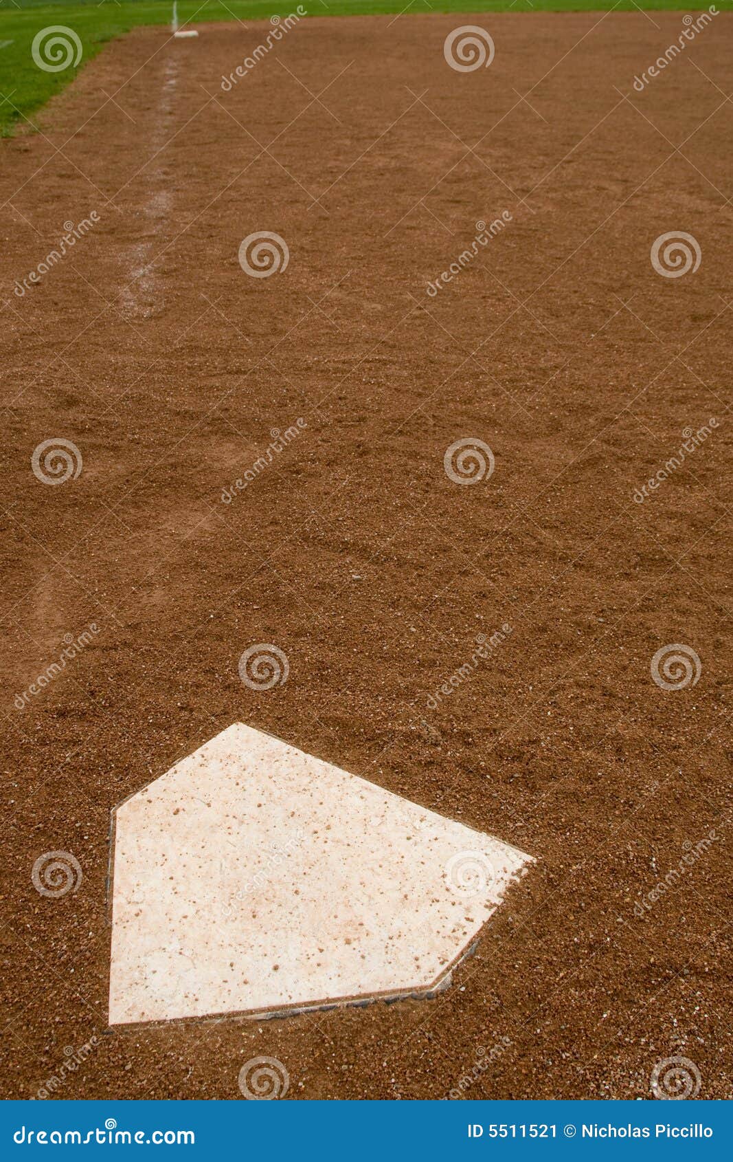 Softball Diamond stock image. Image of venue, plate, softball 5511521