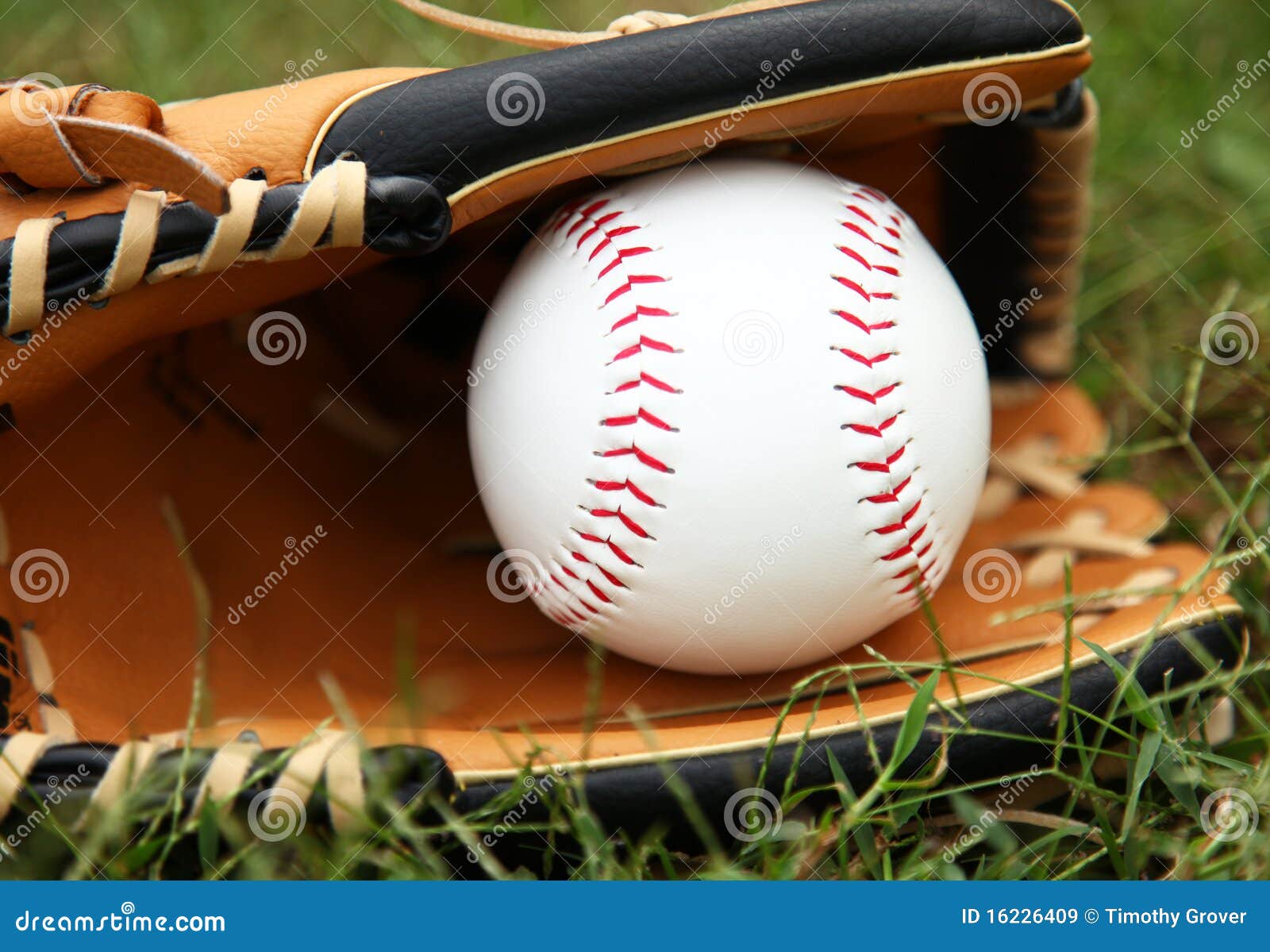 Softball in Glove stock image. Image of player, infield 16226409