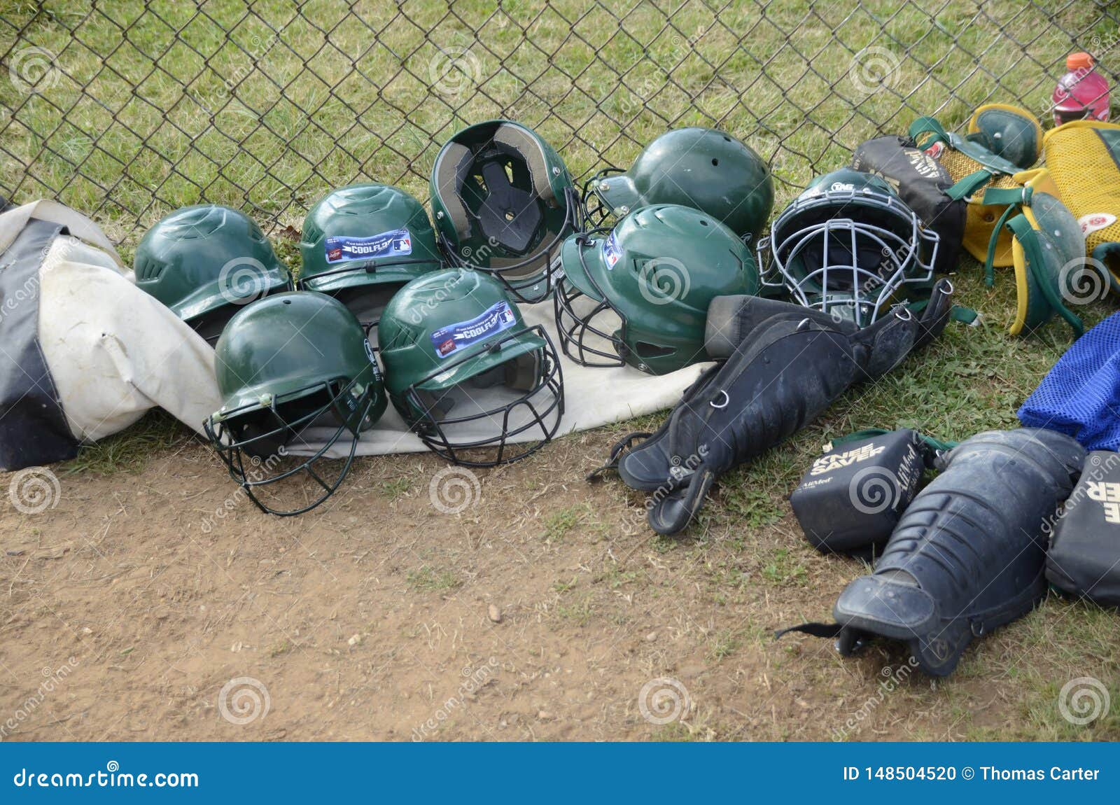 Softball Protective Equipment Ready Use Softball Game Softball Equipment Protective Helmet Catcher S Knee Guarda 148504520 