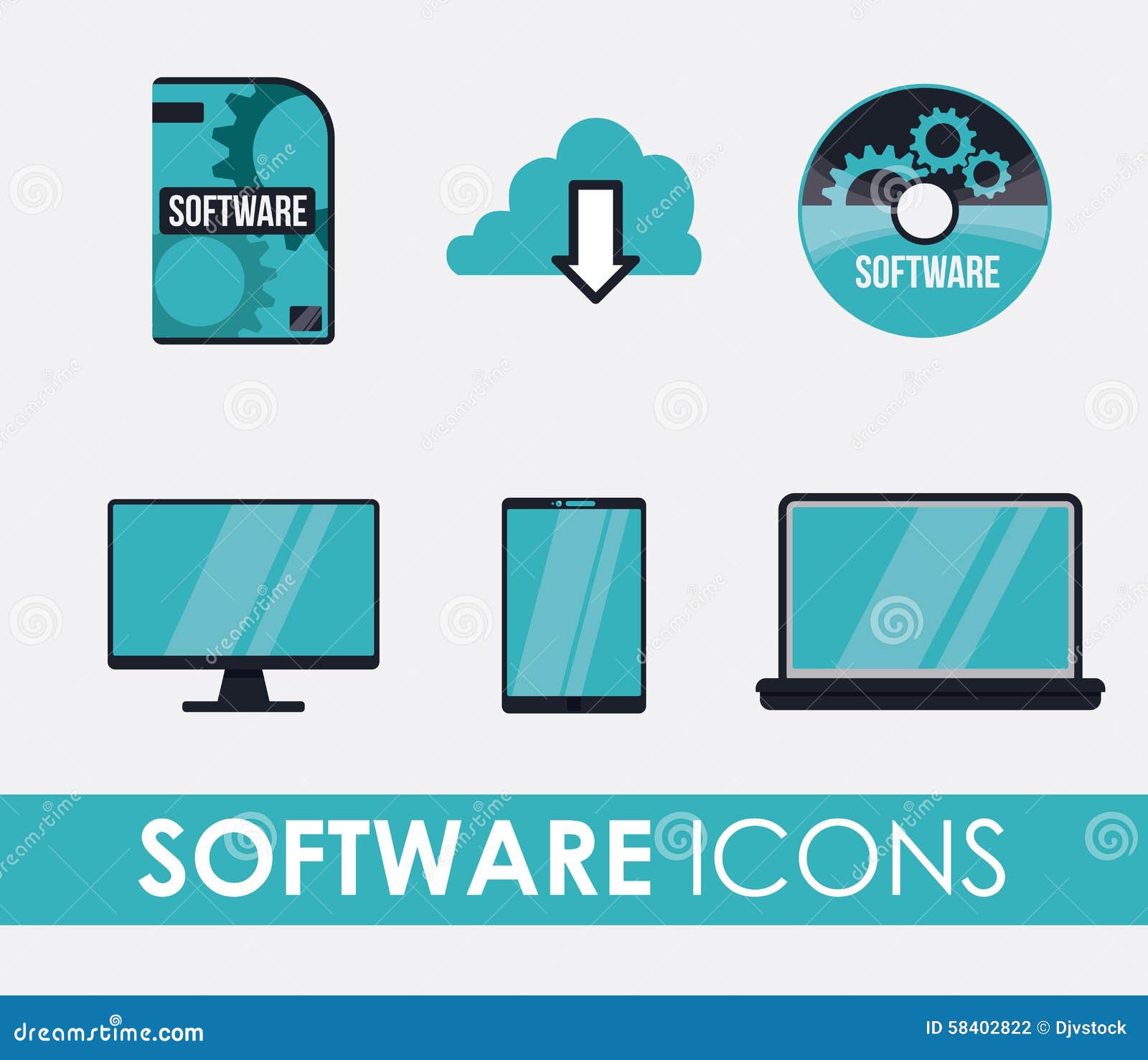 Download Software design. stock vector. Illustration of management - 58402822