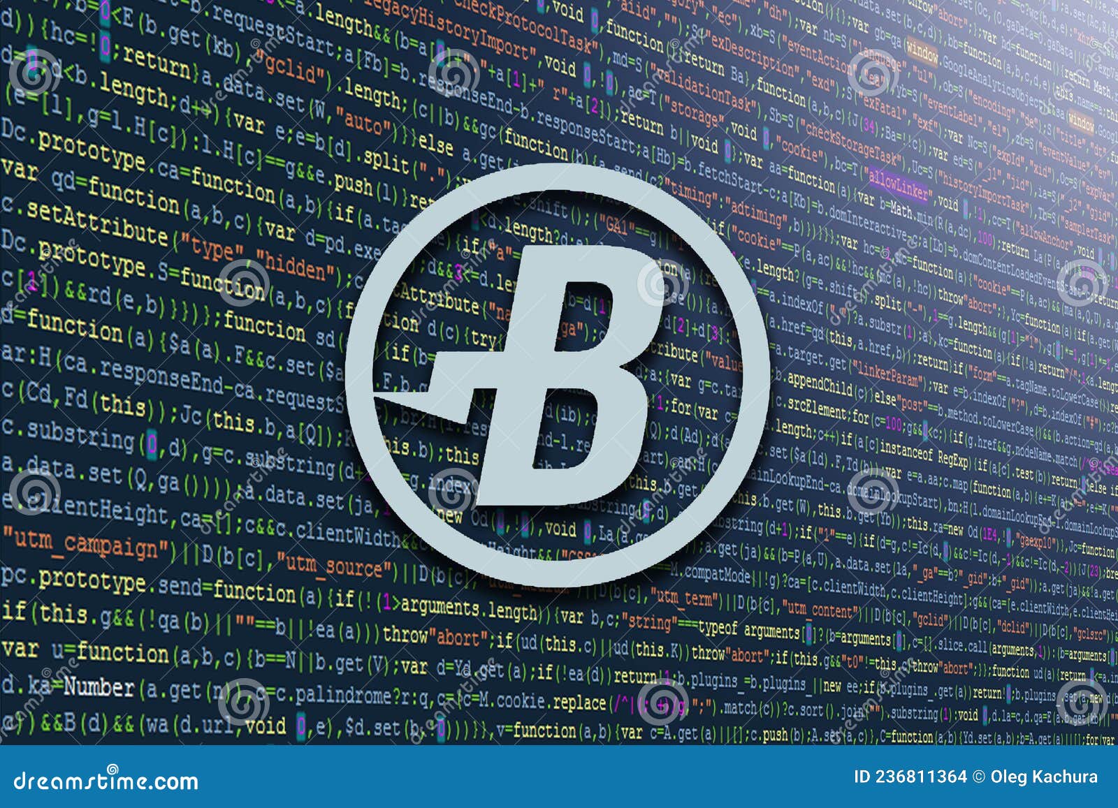 Software Developer Program Code. Abstract Code of a Computer Program Stock  Illustration - Illustration of cyber, currency: 236811364